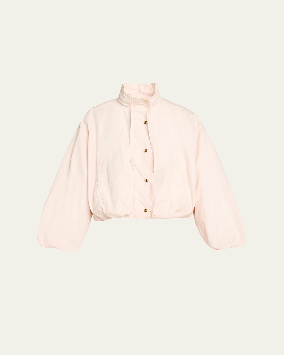 Rùadh The Aisla Cotton Blouson Jacket In Pink