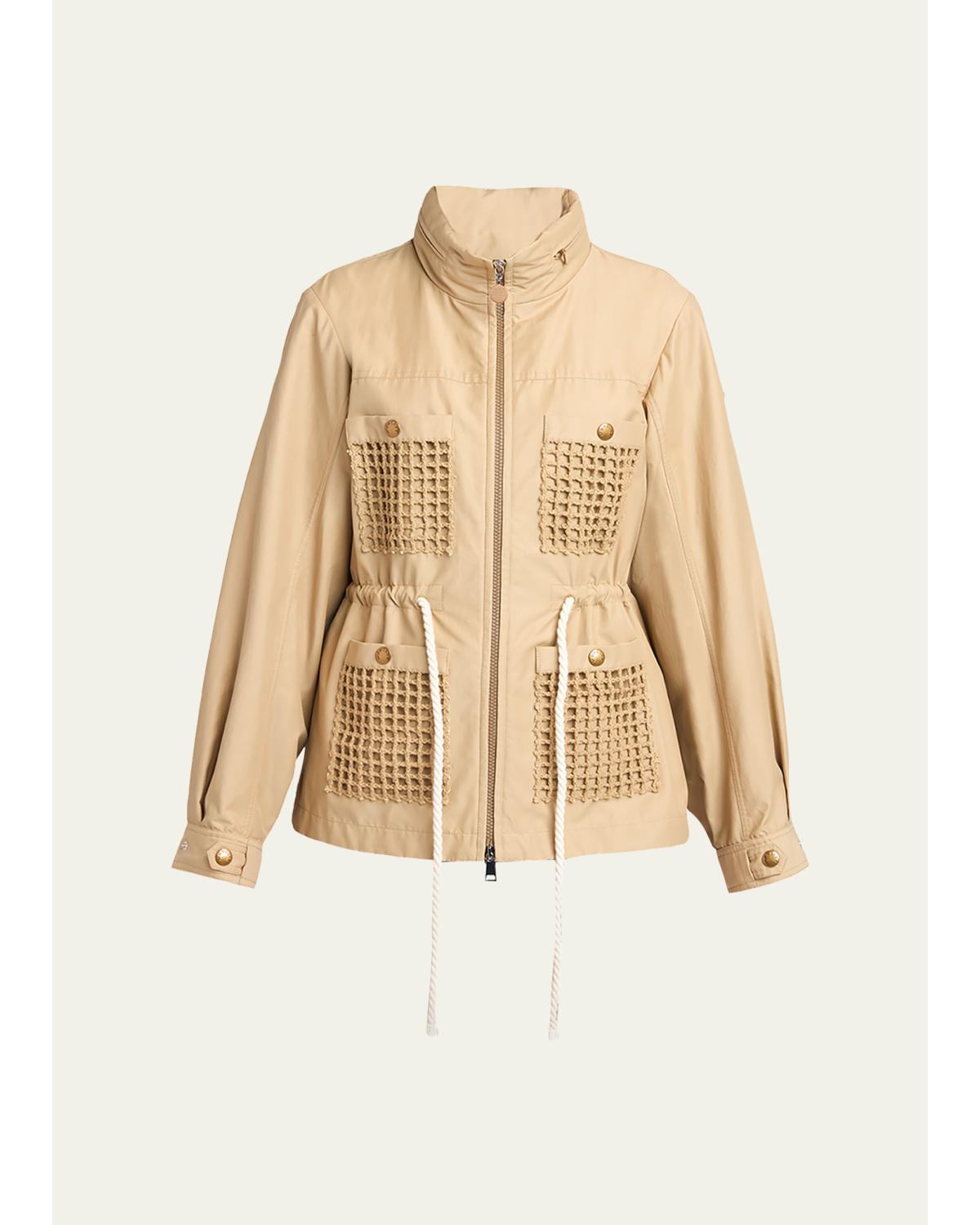 Bougain Twill Hooded Jacket