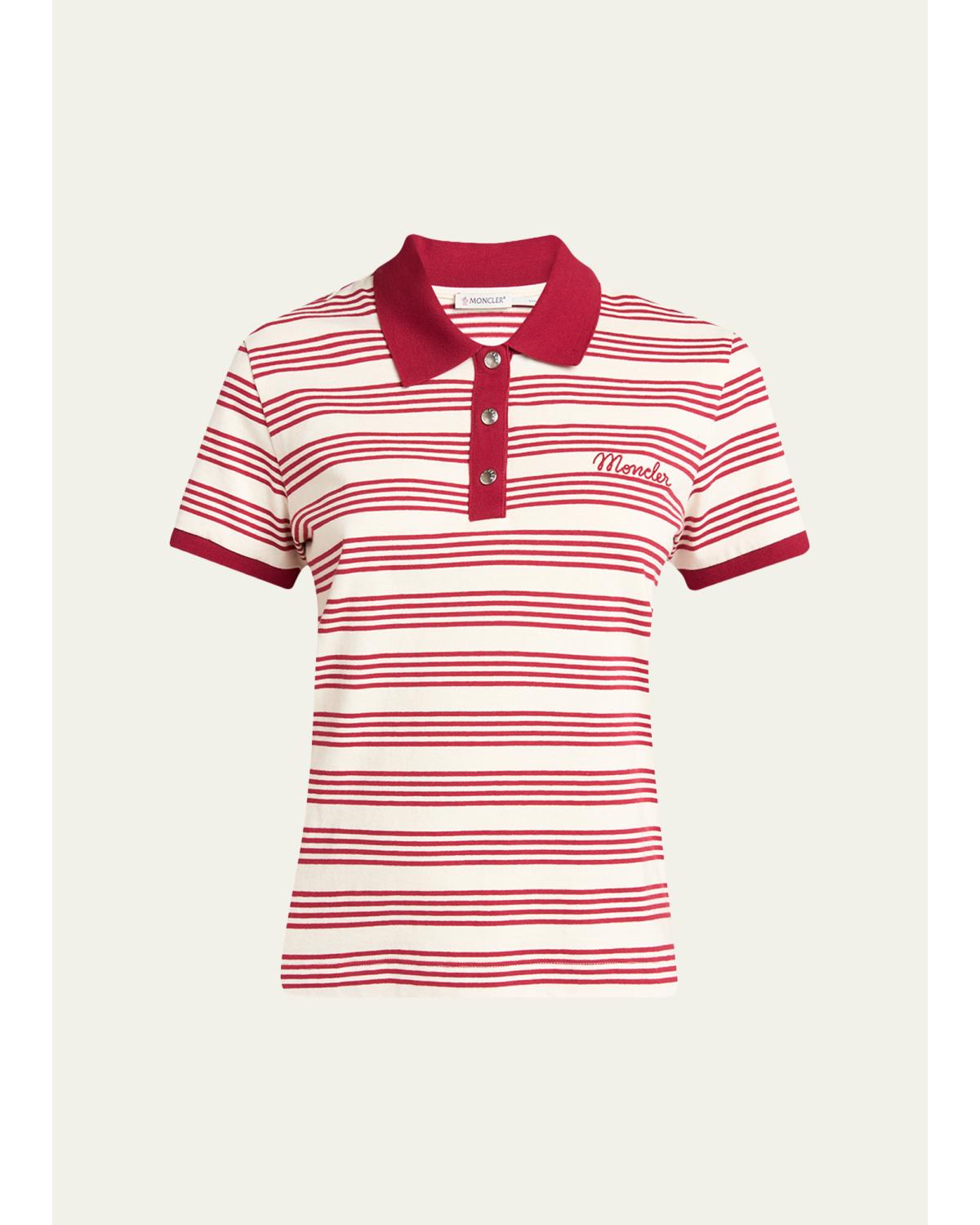 Striped Cotton Polo