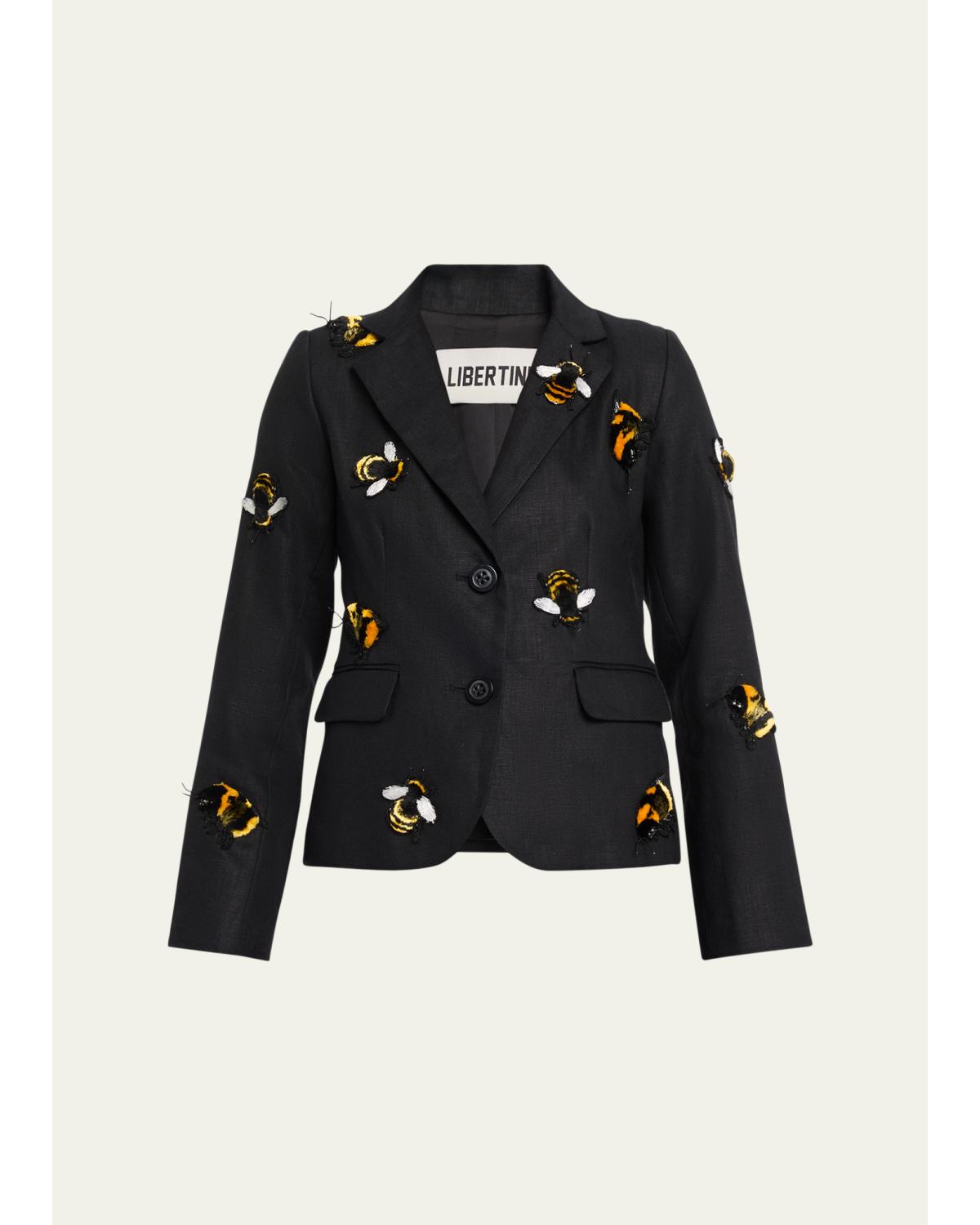 Buzz Off Linen Classic Jacket