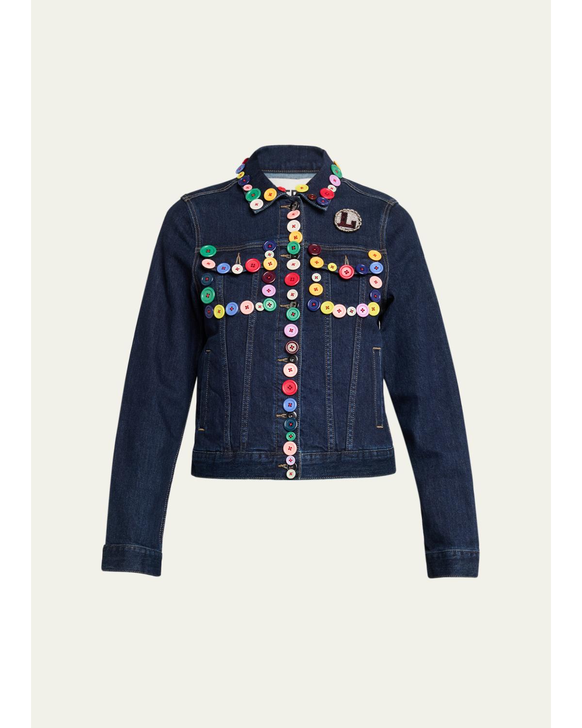 Candy Buttons Denim Jacket