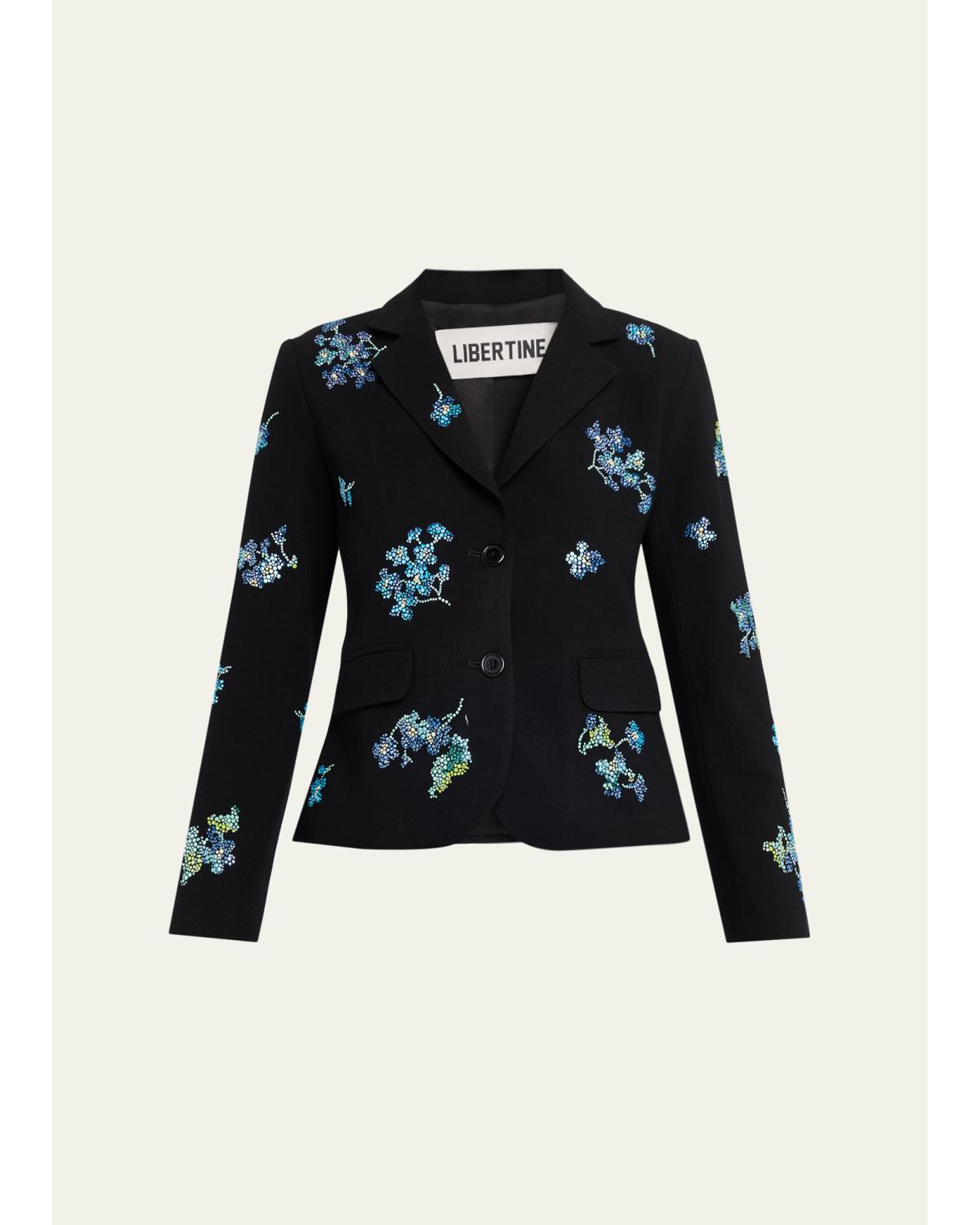 Bluebell Lane Single-Breasted Classic Jacket