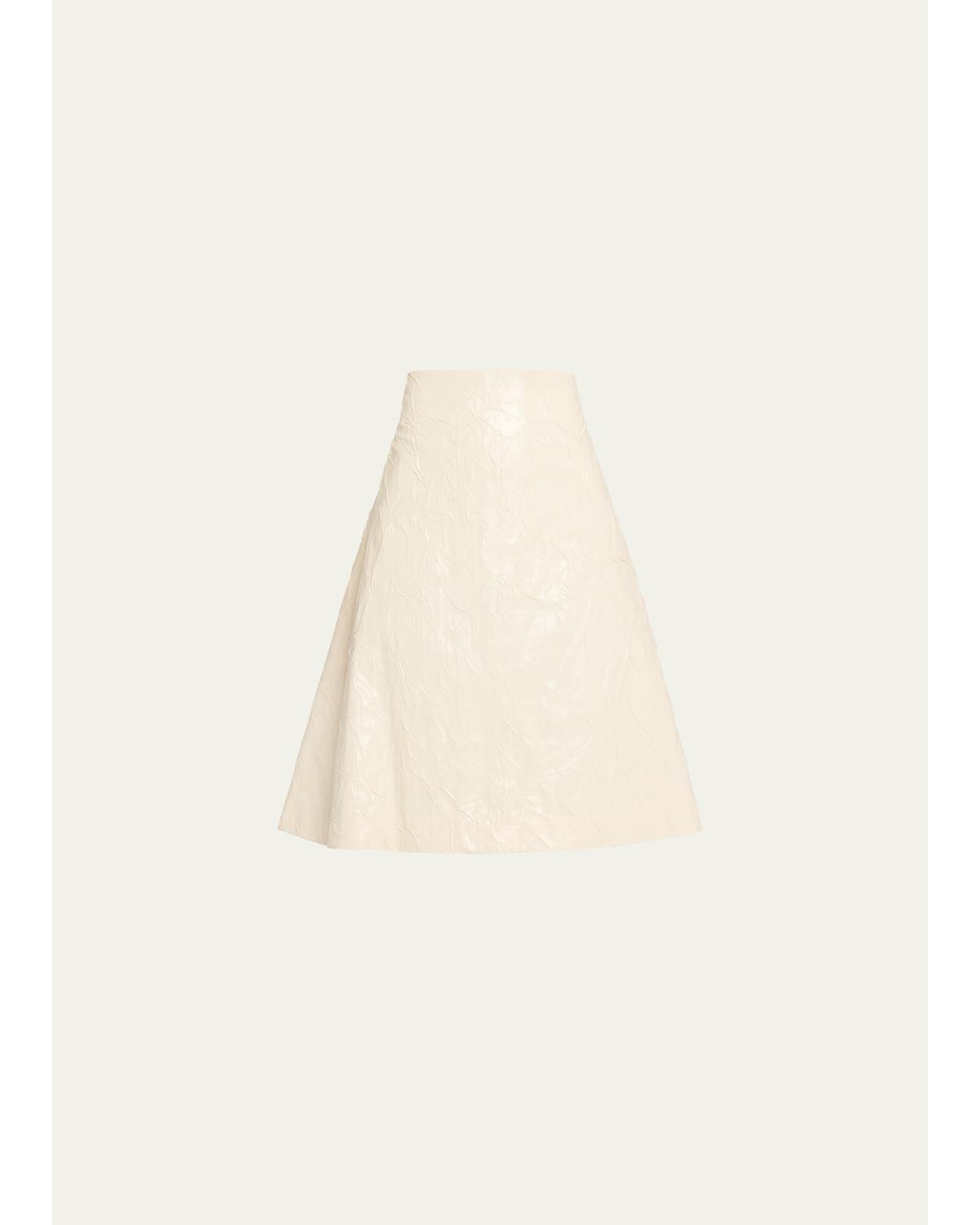 Knee-Length A-Line Skirt