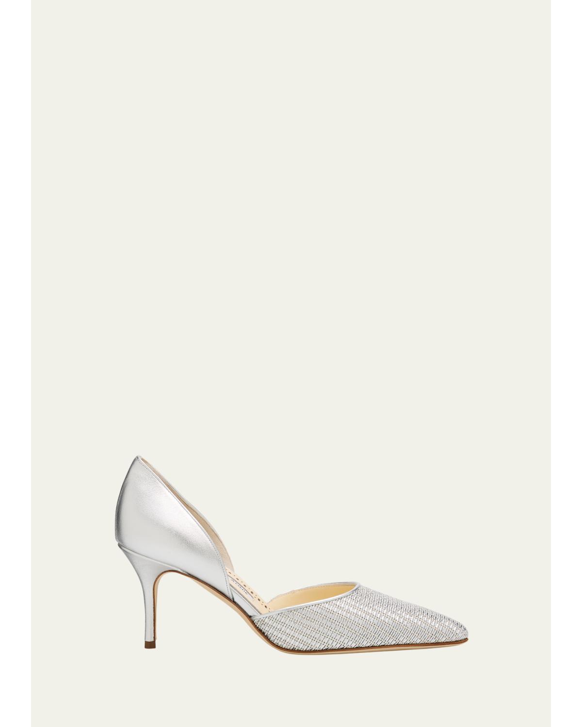 70Mm Taylerbinu Woven Pumps