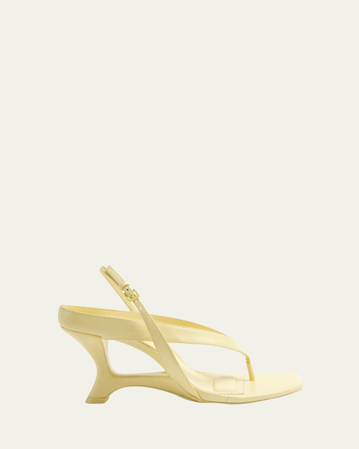SIMKHAI Darya Leather Wedge Thong Sandals | Thumbnail 4 SIMKHAI Darya Leather Wedge Thong Sandals | Thumbnail 4