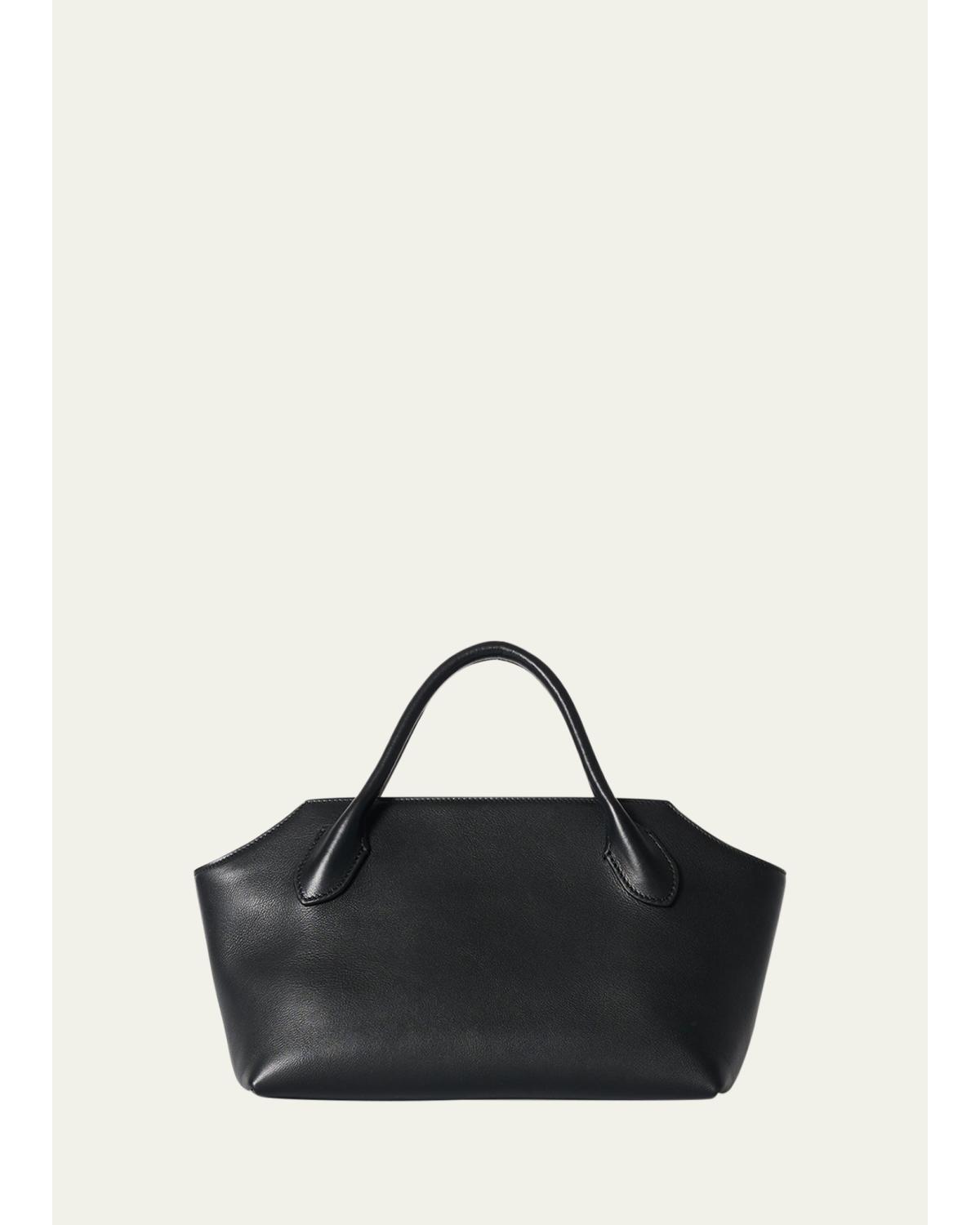 Terrasse Top-Handle Bag in Leather