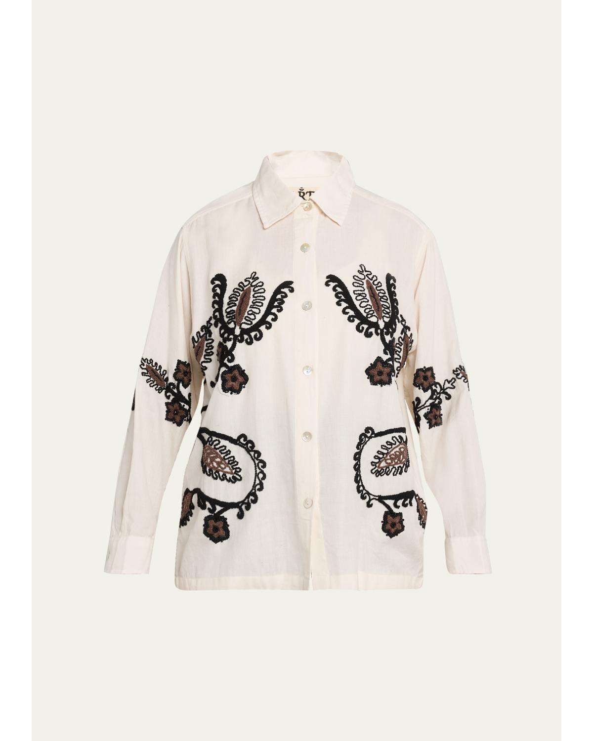 Knot Long-Sleeve Shirt
