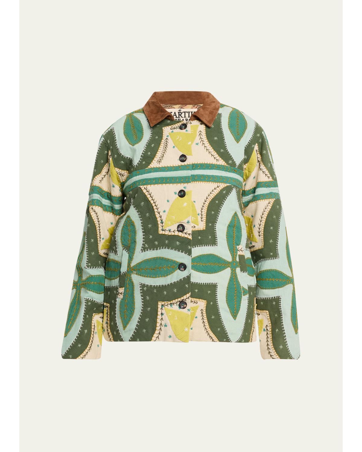 Godhadi Quilted Barn Jacket