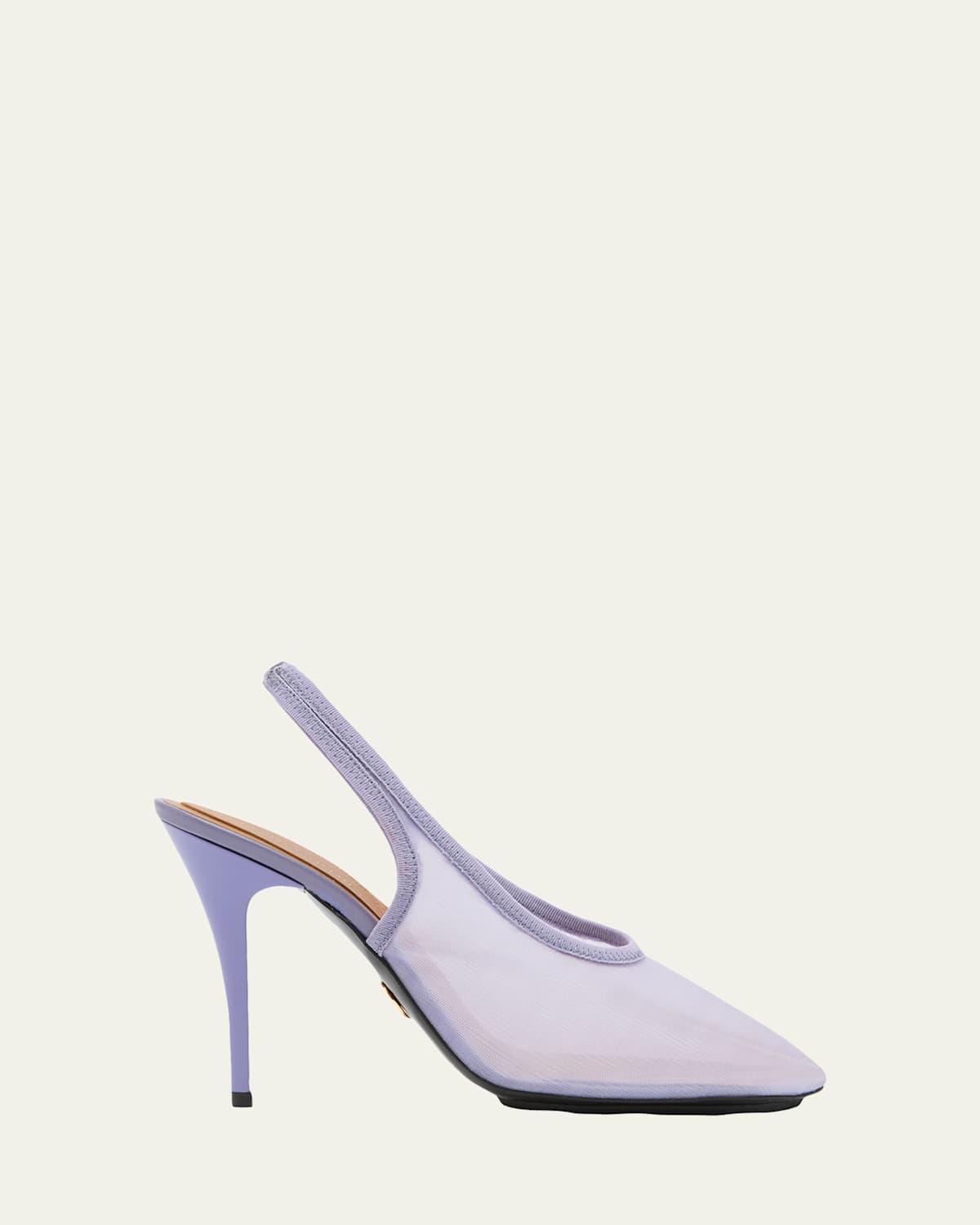 Stella McCartney 103mm Mesh Slingback Pumps