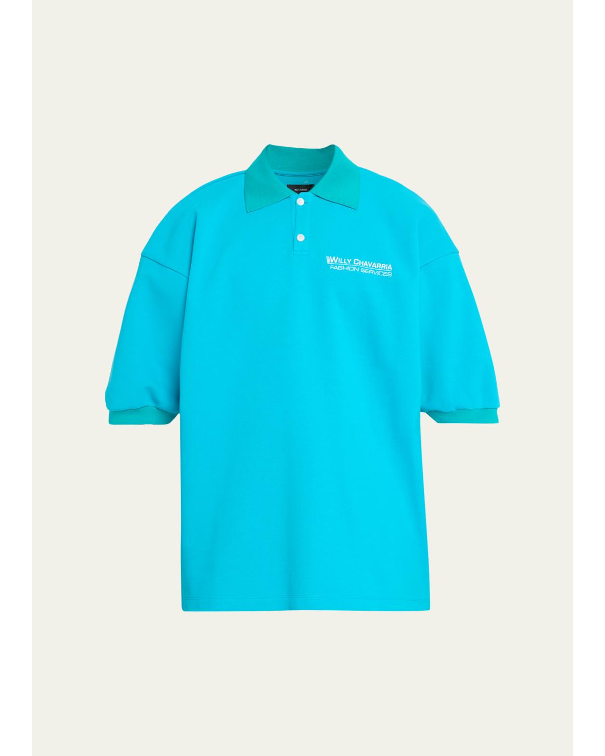 Men'S Football Structured Cotton Polo Shirt