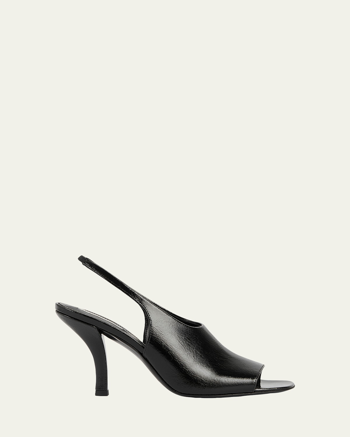 Toteme Contour Naplack Leather Slingback Pumps | Thumbnail 4 Toteme Contour Naplack Leather Slingback Pumps | Thumbnail 4
