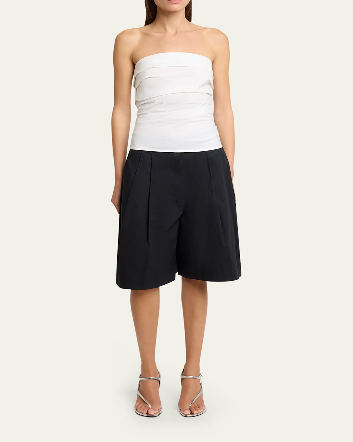 Maisy Strapless Ruched Top