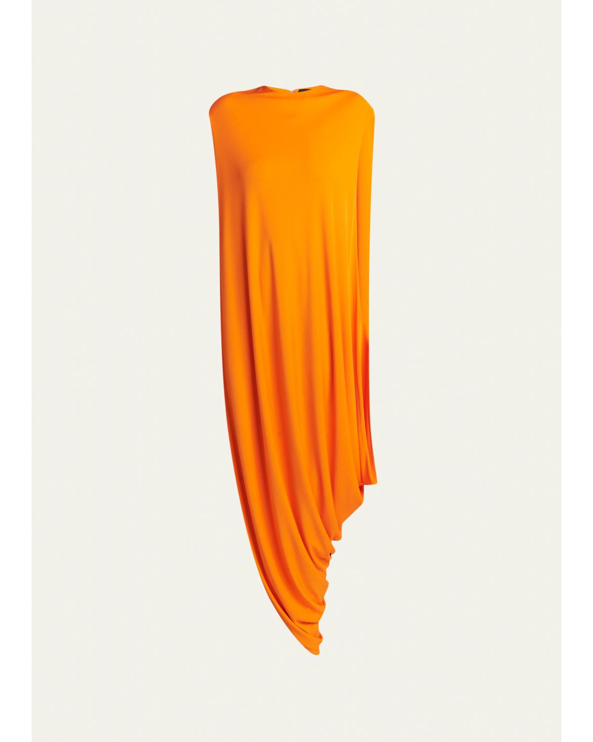 Asymmetric Draped Tunic Top