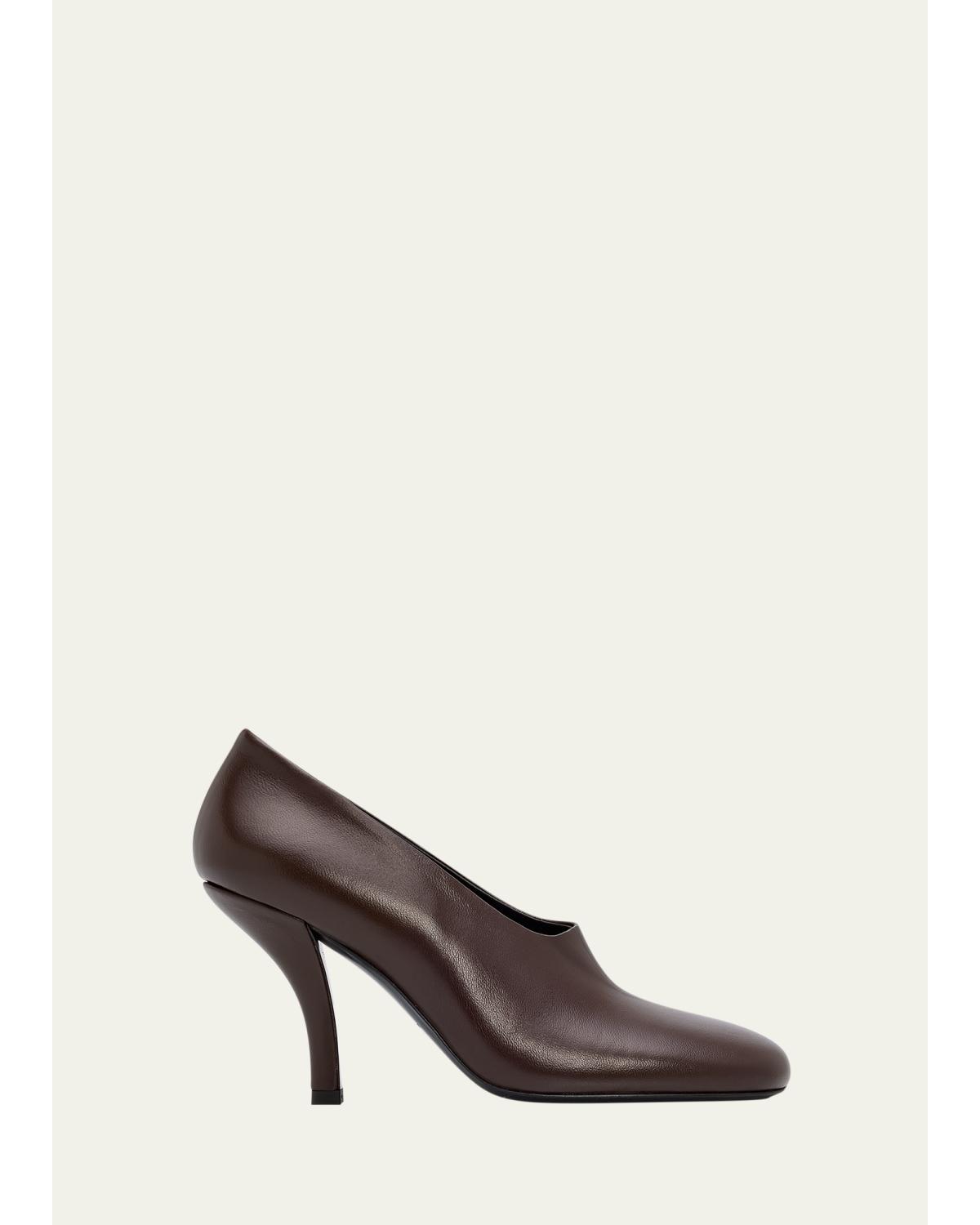 85Mm Contour Nappa Pumps