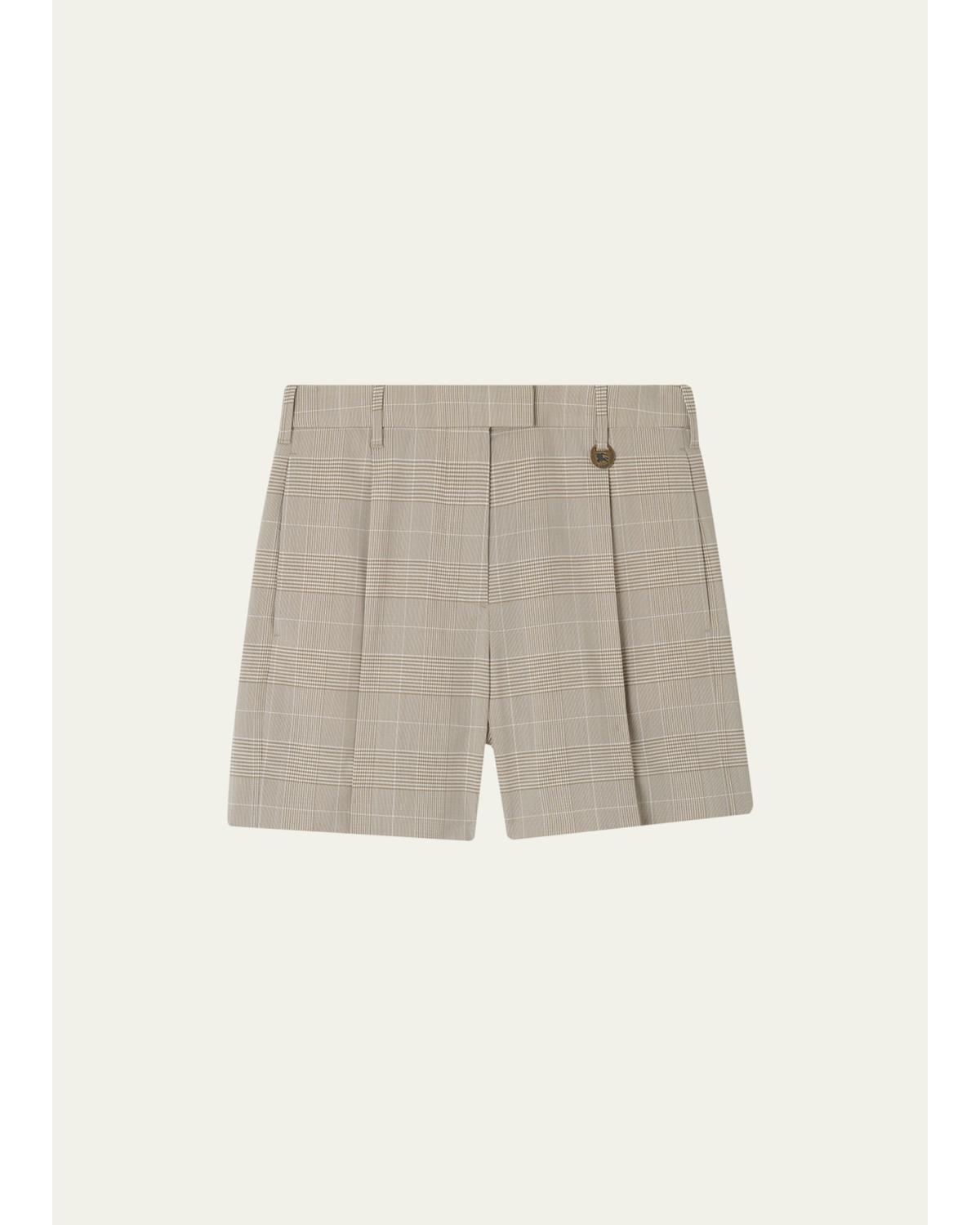 Raina Glen Plaid Wool Shorts