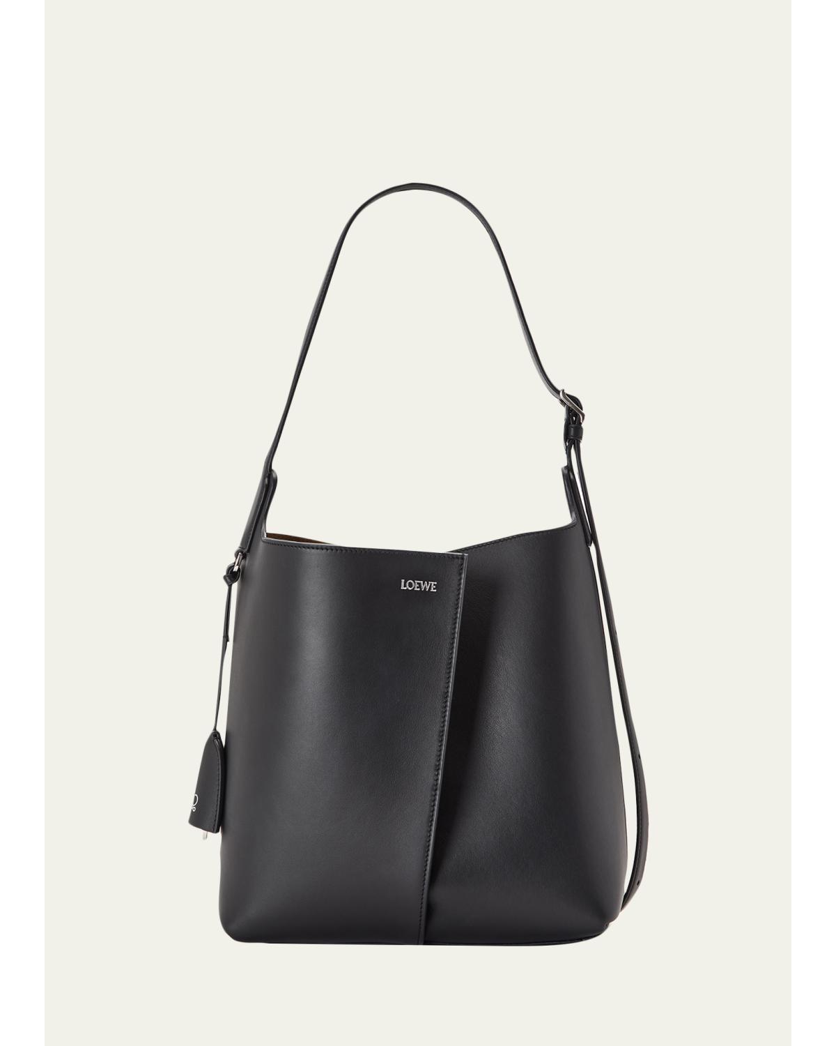 Bilbao Leather Bucket Bag