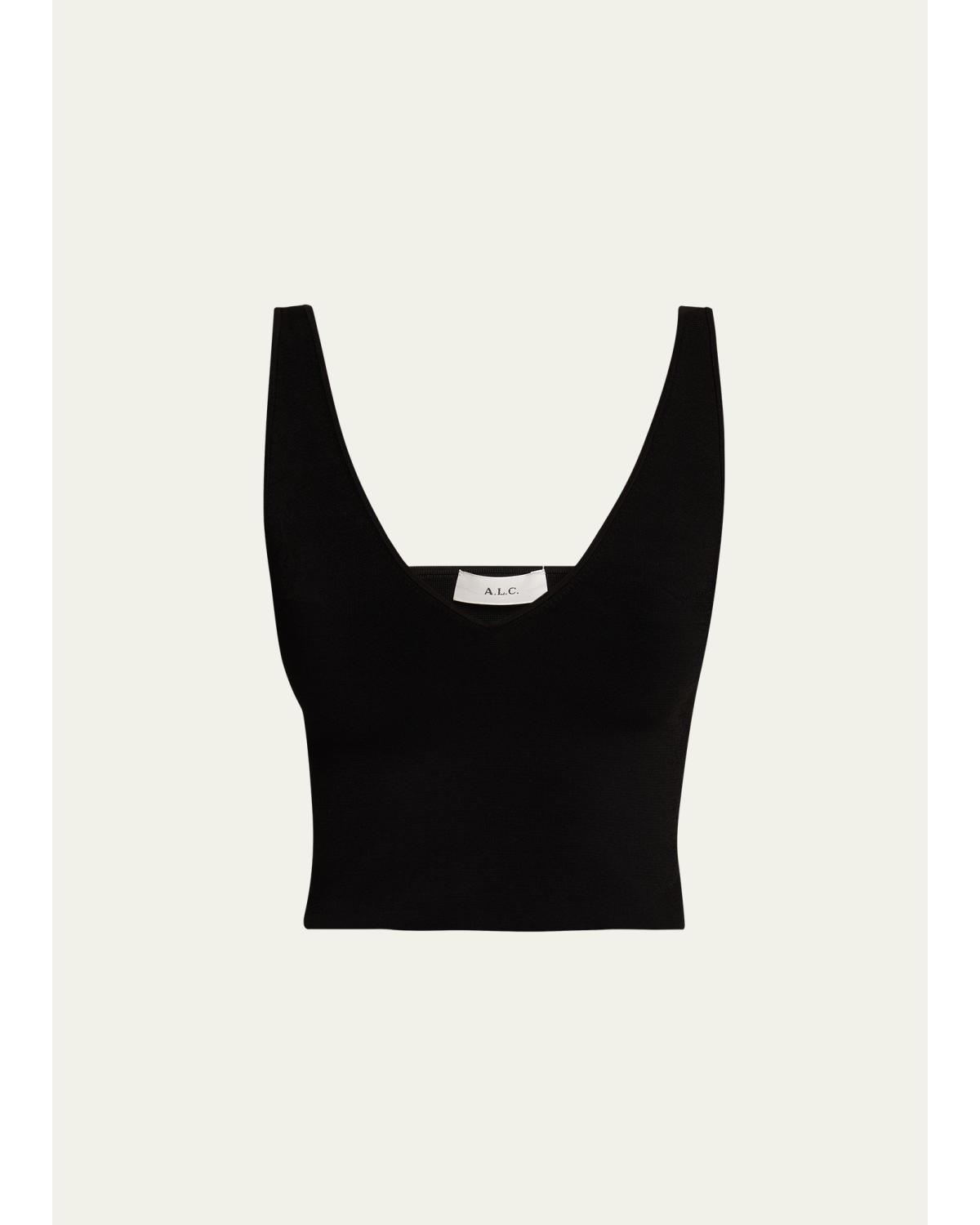 Ani Sleeveless Crop Top