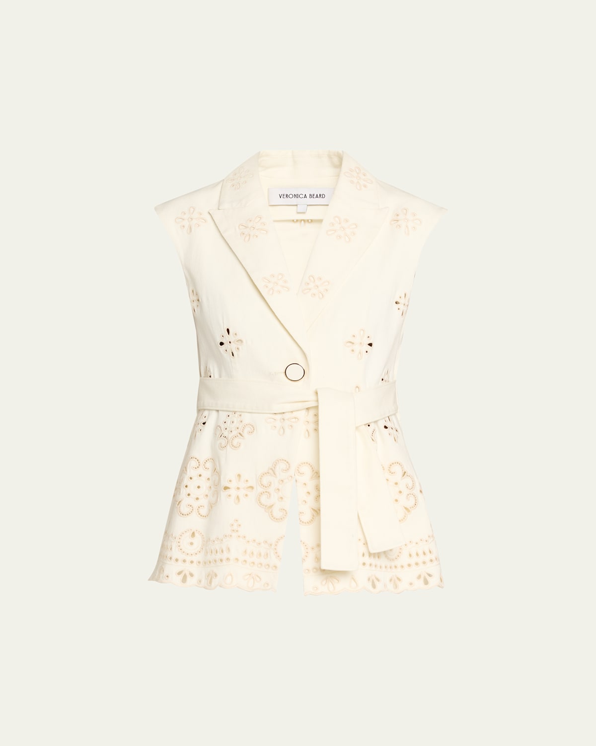 Townes Eyelet Twill Vest