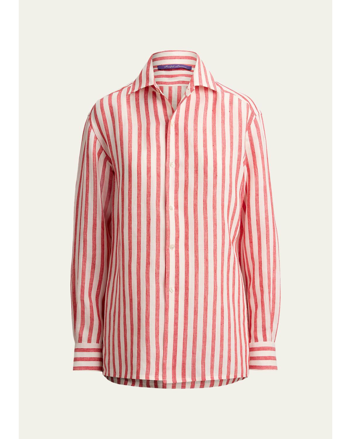 Capri Relaxed-Fit Striped Shirt