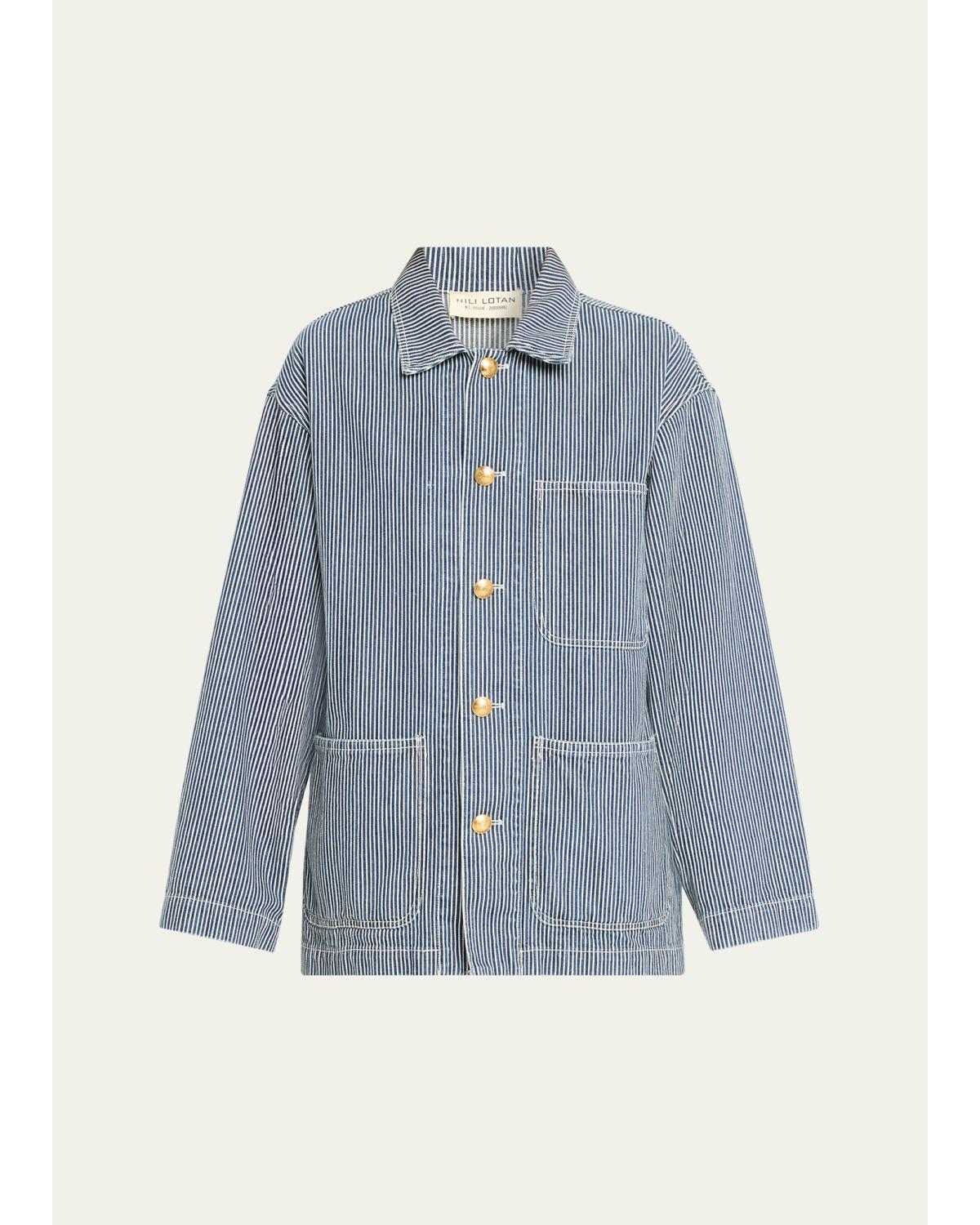 Franklin Striped Chore Coat