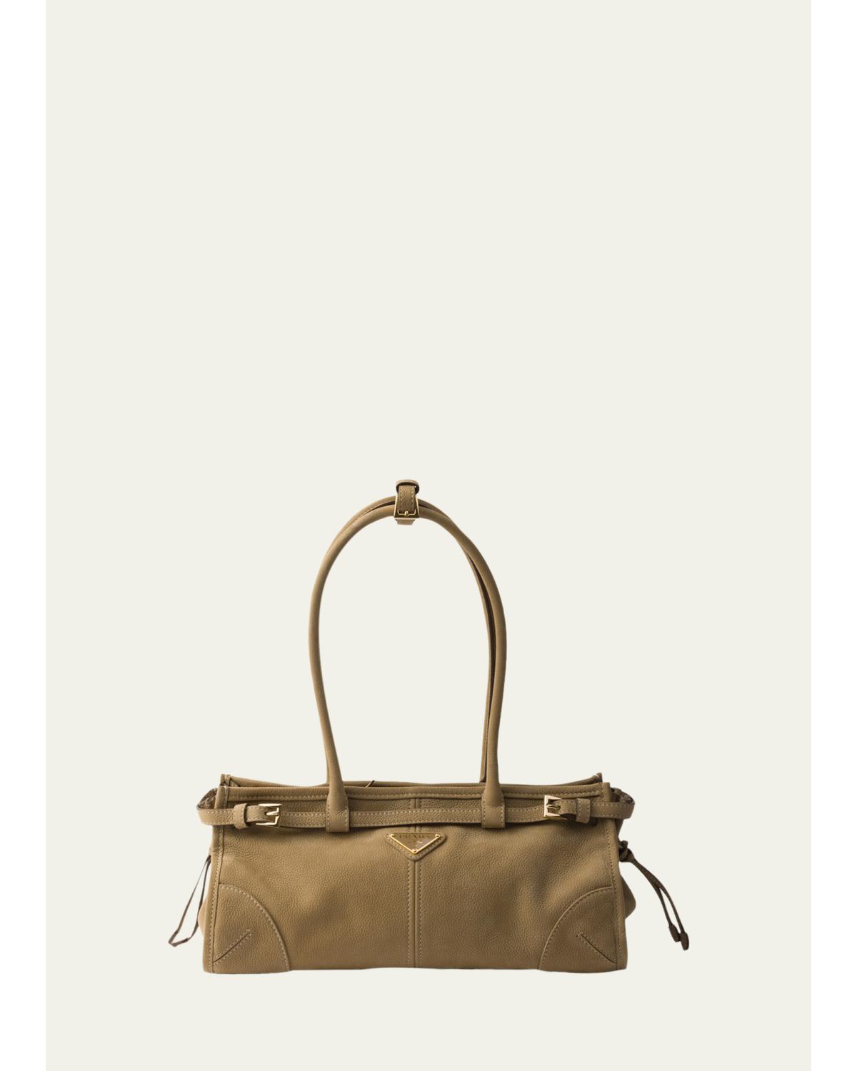 Bonnie Medium Nubuck Leather Shoulder Bag