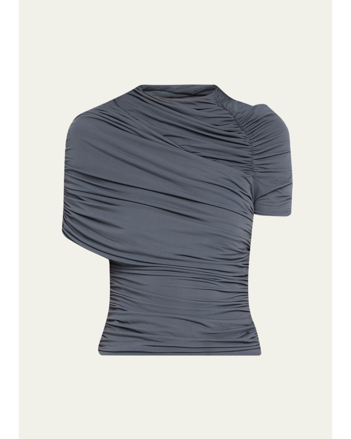 Vega Ruched Jersey Top