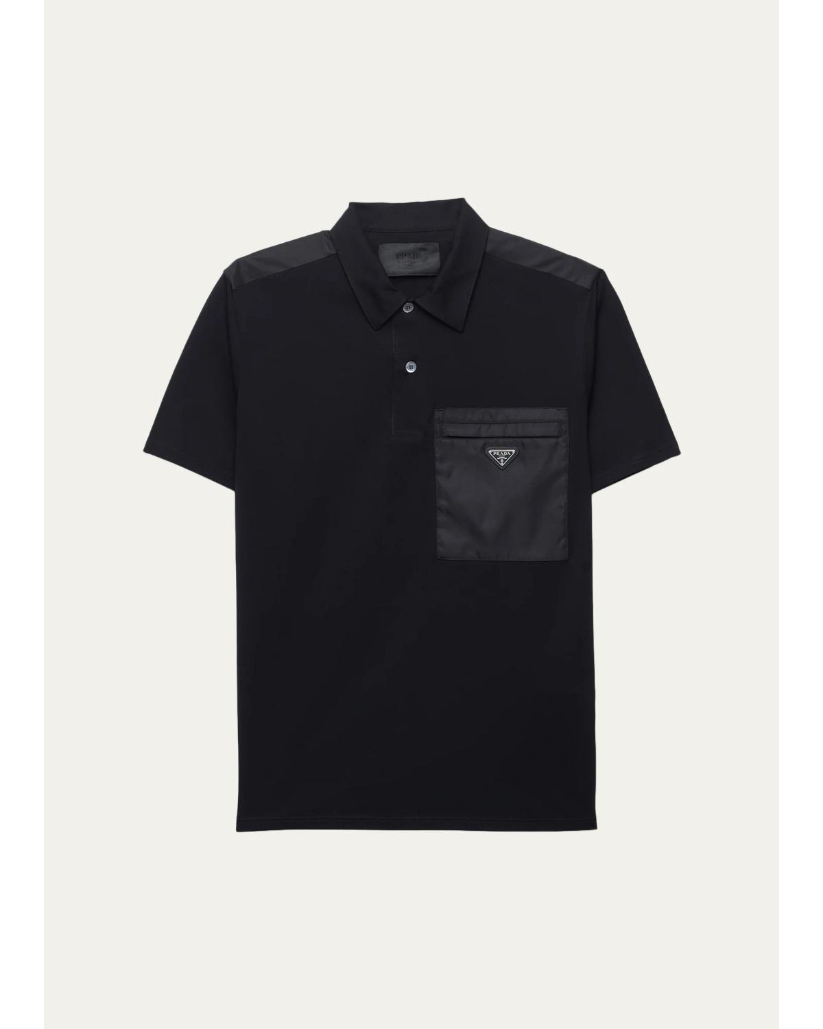 Men'S Re-Nylon Pocket Polo Shirt