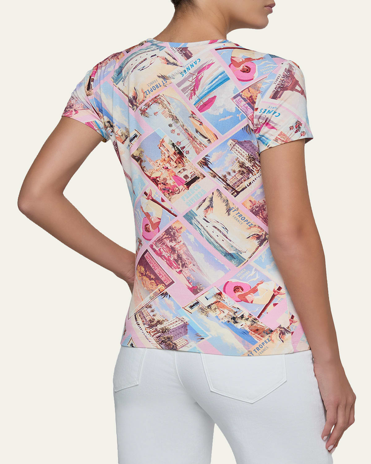 Ressi Short-Sleeve Postcard Tee