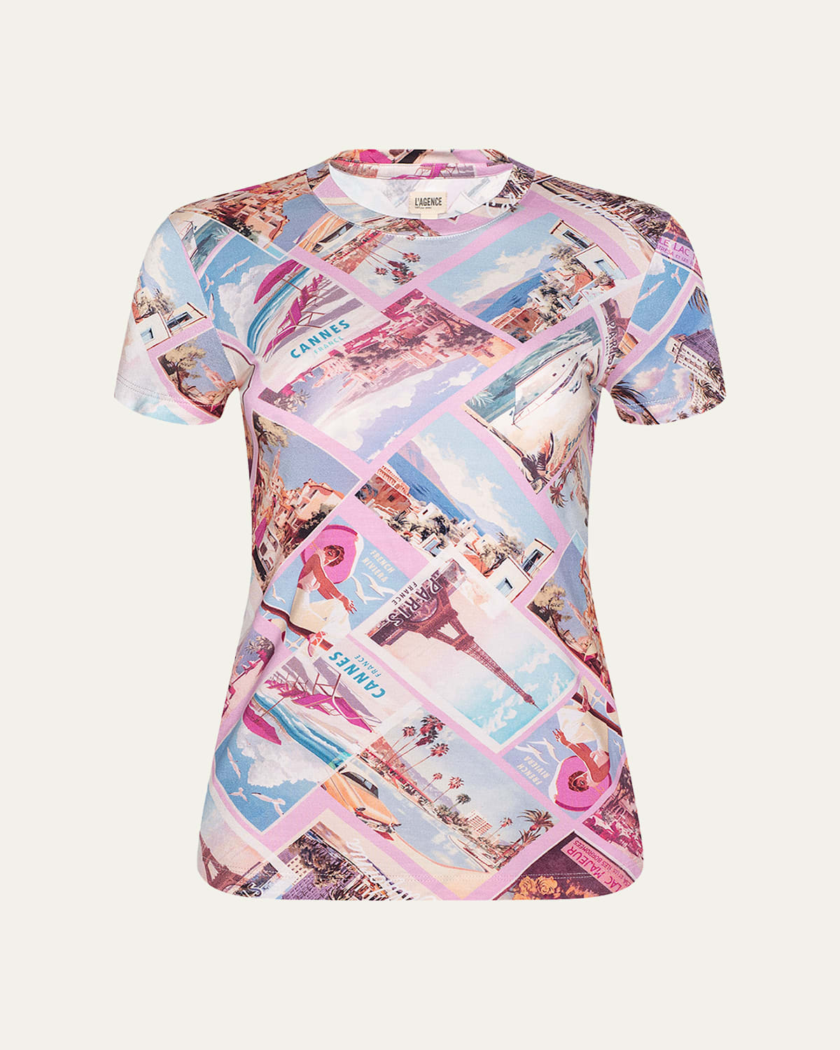 Ressi Short-Sleeve Postcard Tee