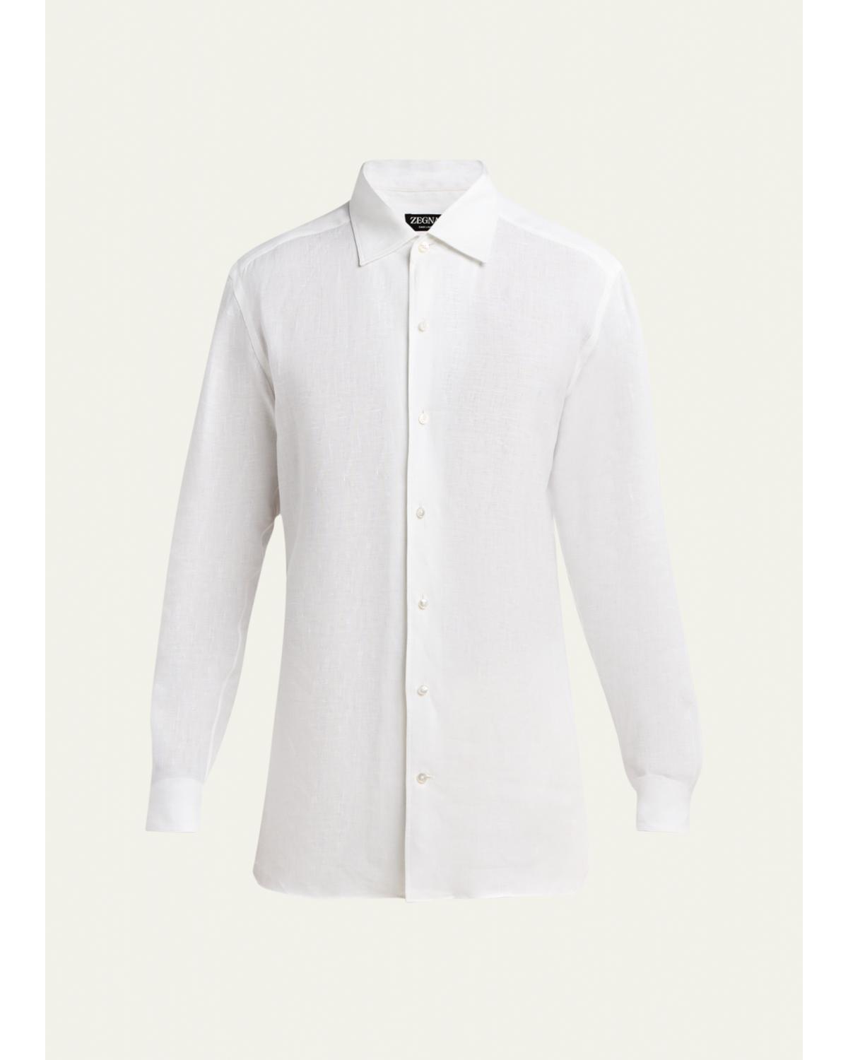 Men'S Oasi Lino Button-Down Shirt