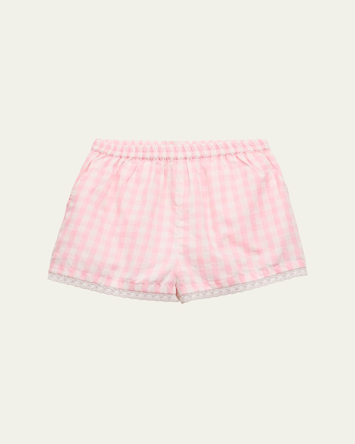 Girl's Georgie Gingham Shorts, Size 2-6
