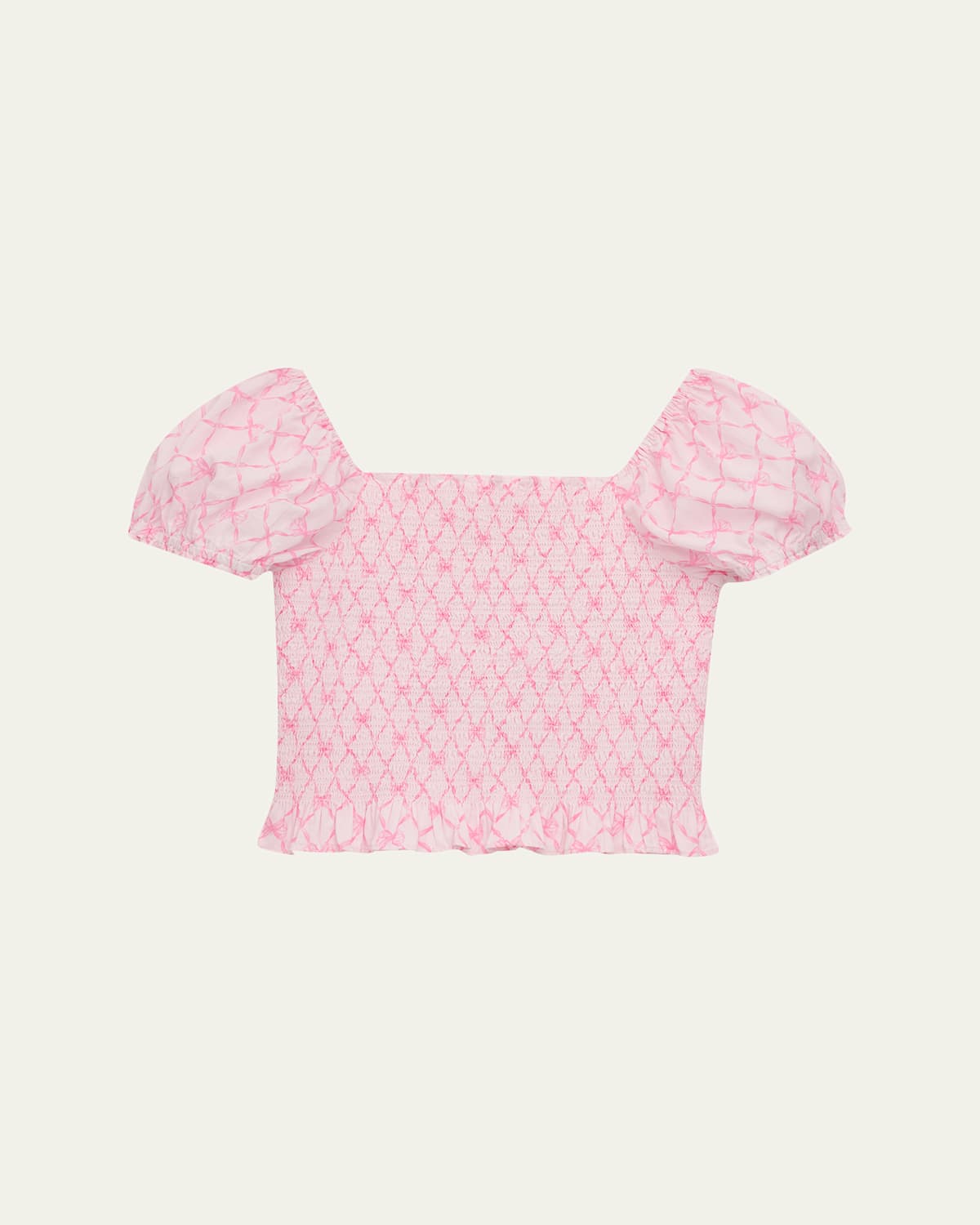 Girl's Tween Fabielle Sweetheart Top, Size 7-14