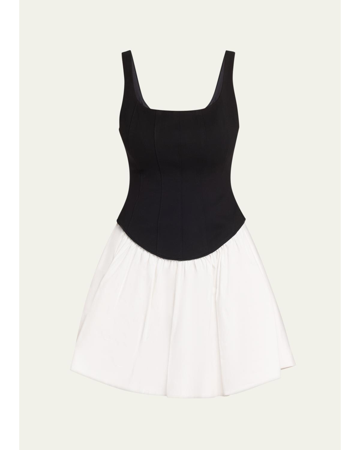 Felicie Drop-Waist Mini Dress
