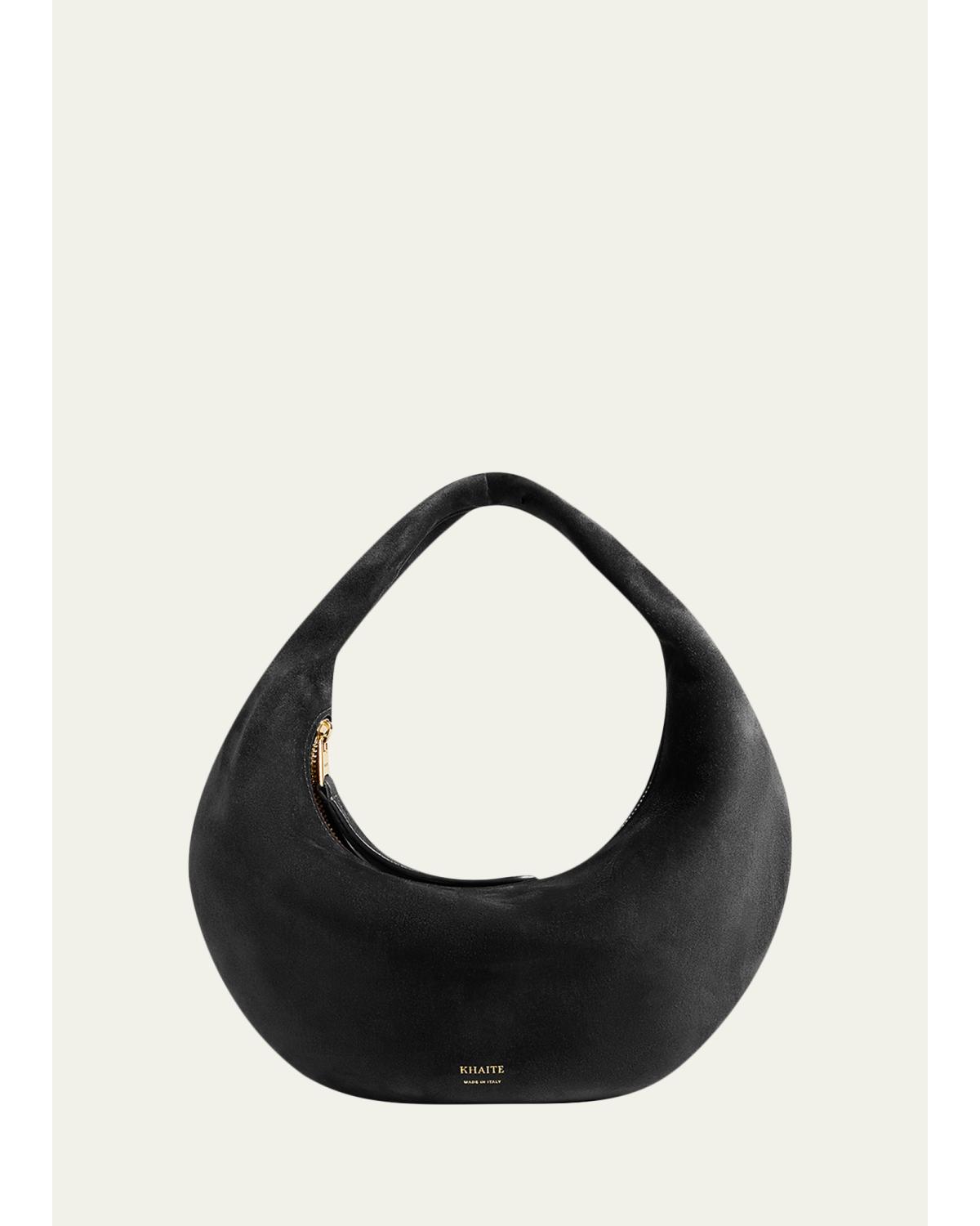 Olivia Mini Suede Hobo Bag