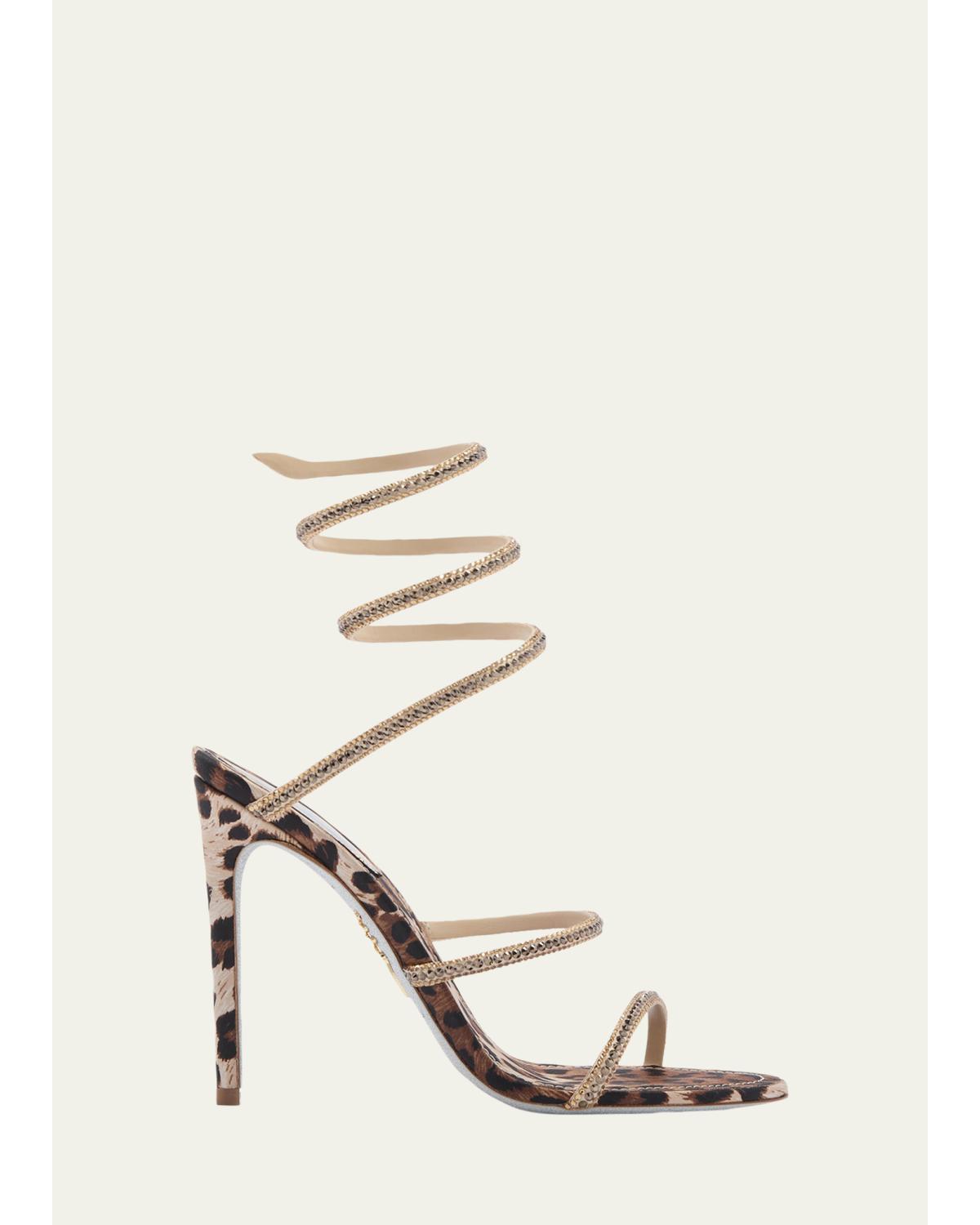 Cleo Animalier 105Mm Sandals