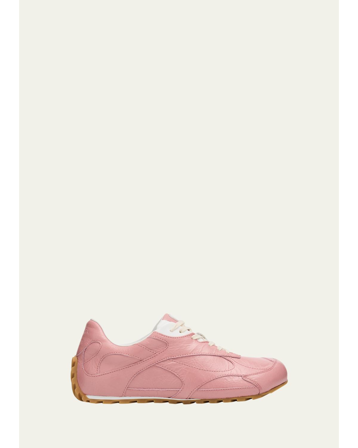 Leather Low-Top Sneakers