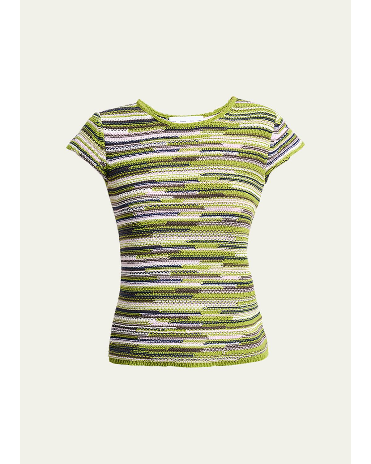 Veya Textured Knit Tee