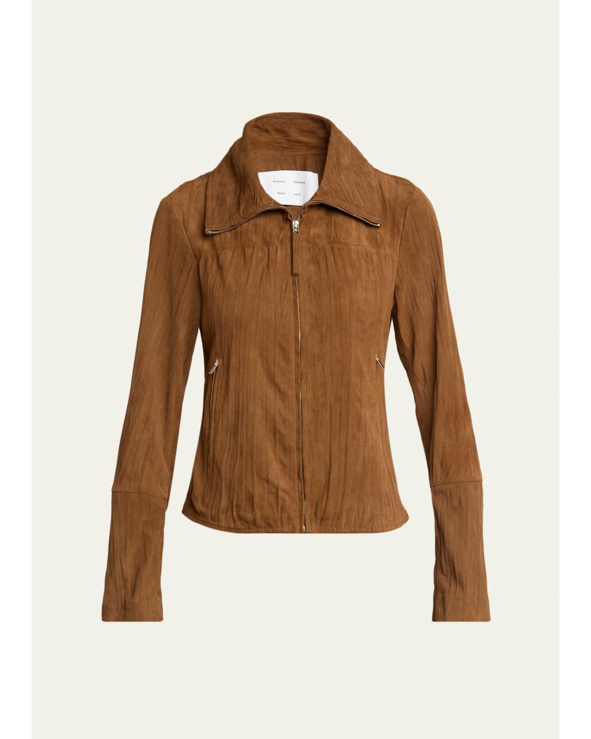 Tarin Textured Suede Jacket