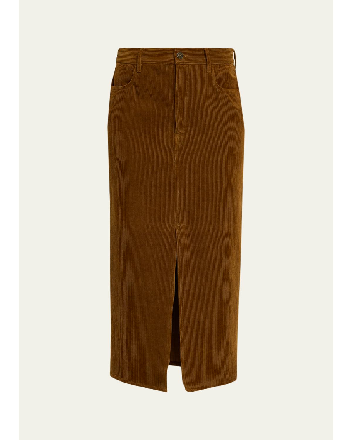 Odalie Corduroy Midi