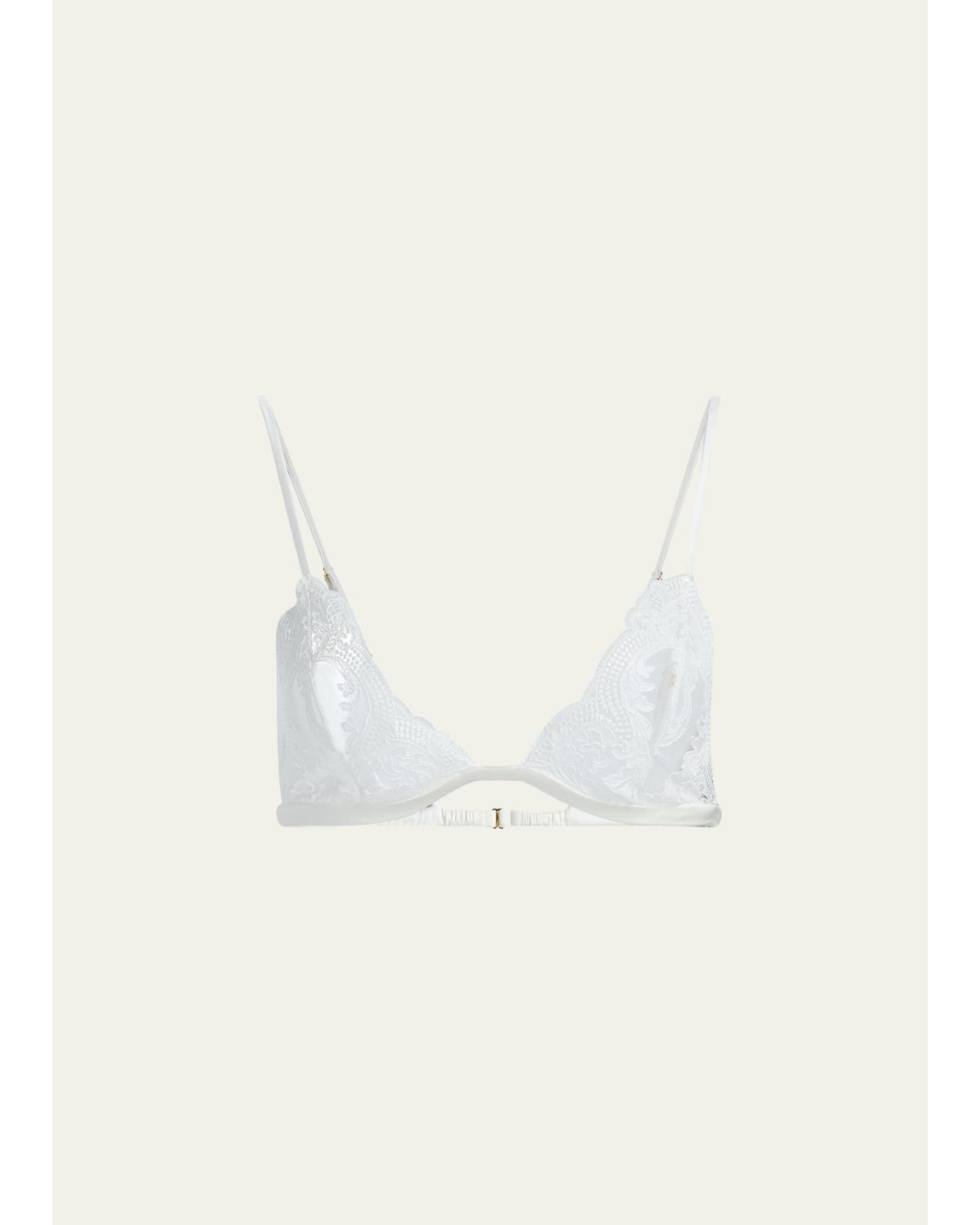 Voltaire Embroidered Lace Triangle Bra