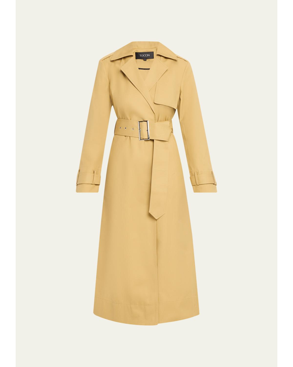 Declan Classic Belted Trench Coat