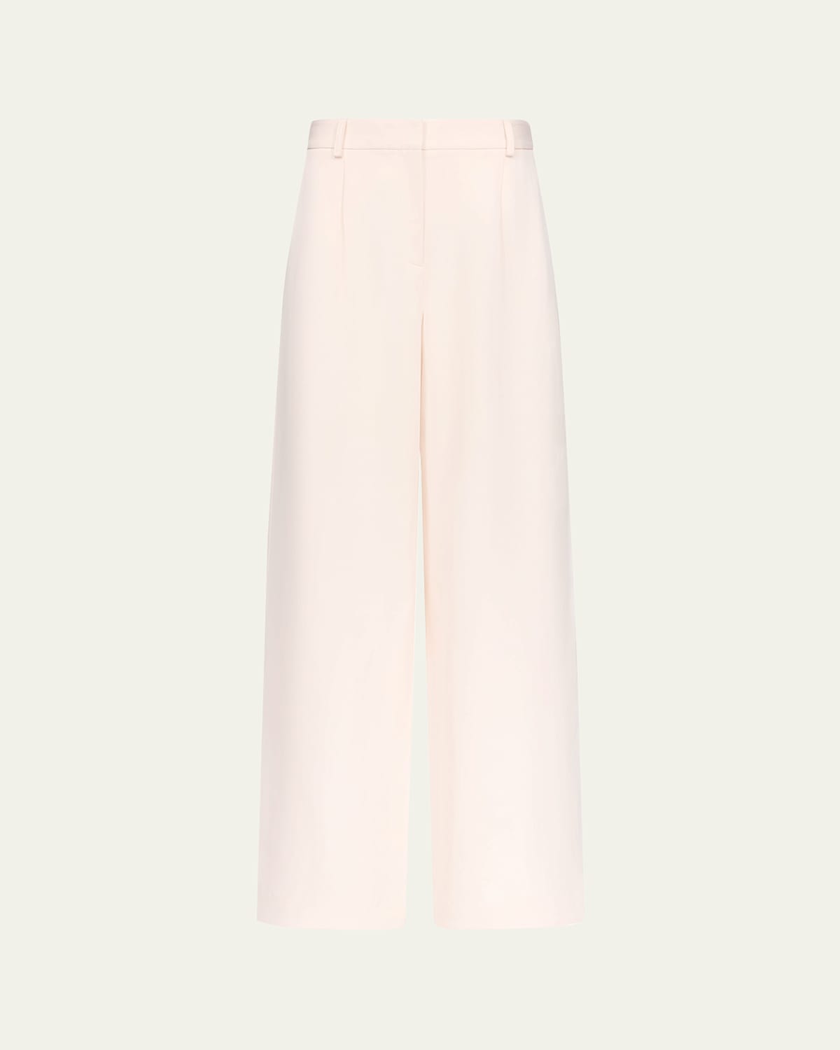 Twp Hudson St Pants In Coated Viscose Linen In Pink