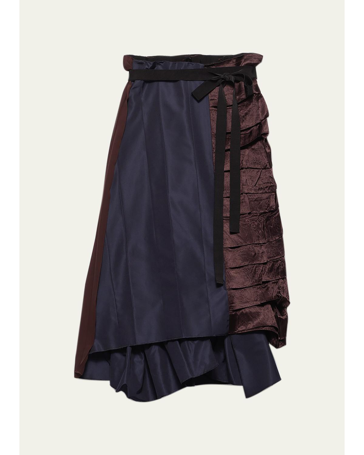 Faille Patchwork Midi