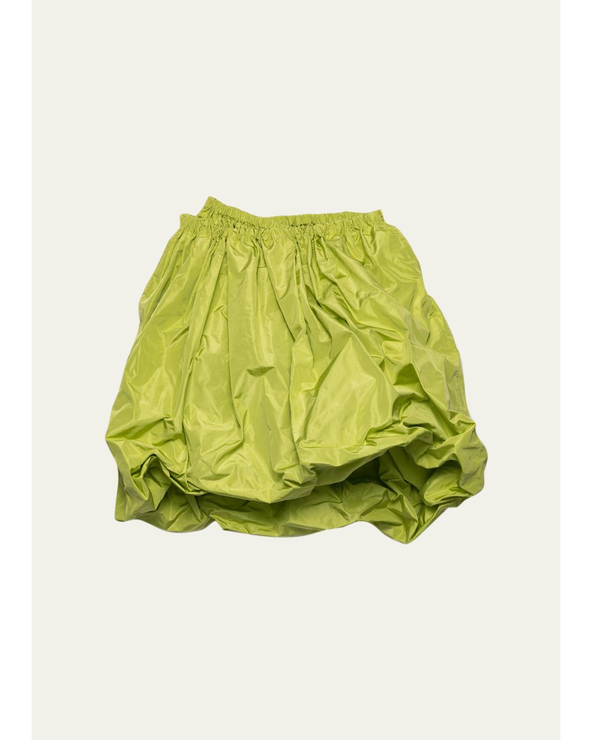 Taffeta Balloon Skirt