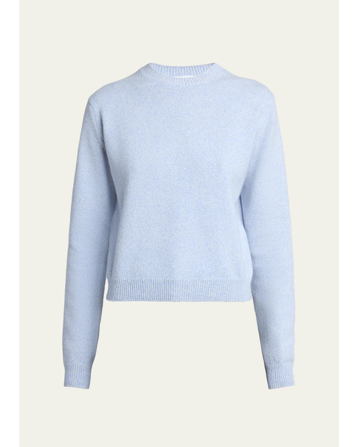 Wool-Cashmere Crewneck Sweater