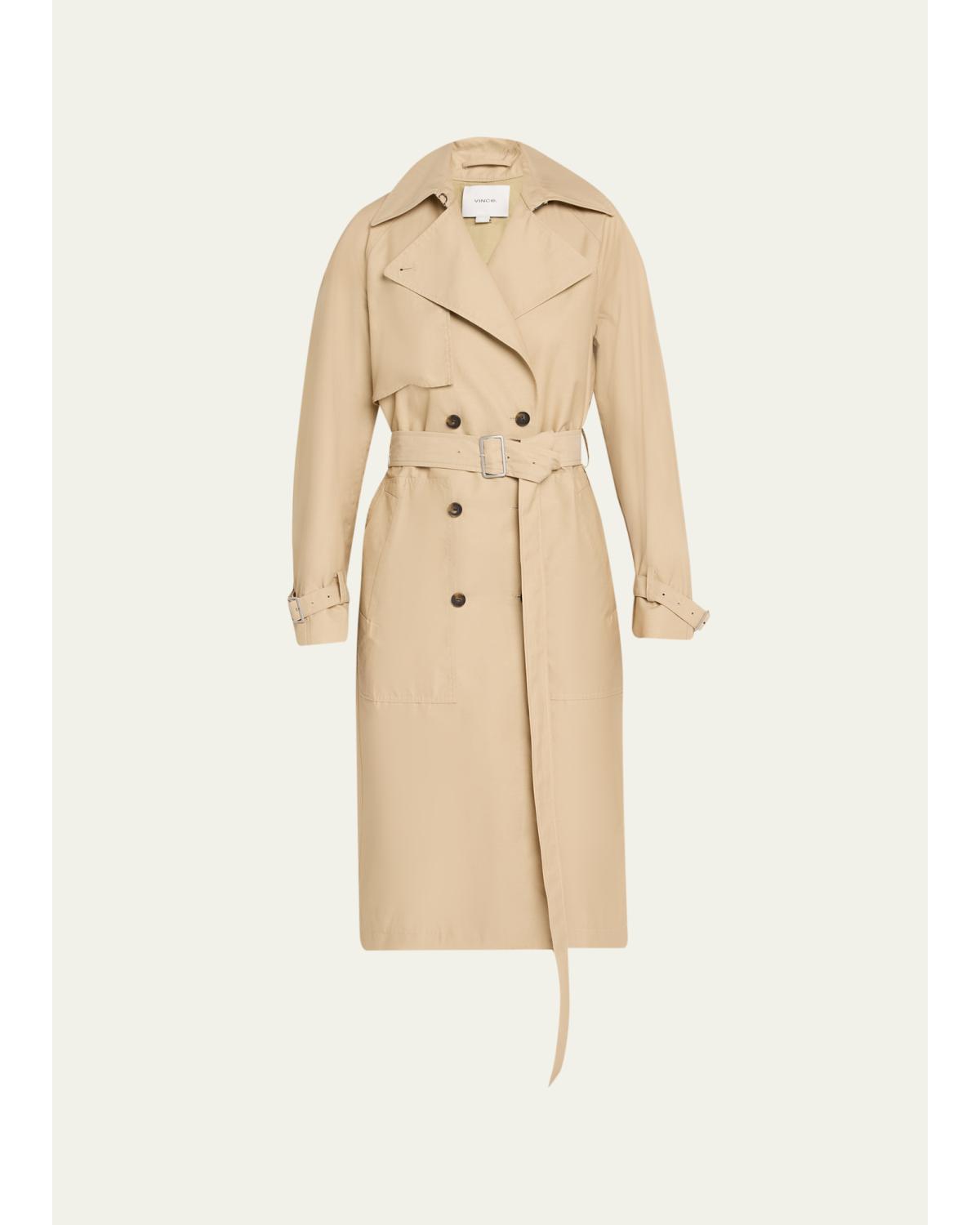 Fine Twill Trench Coat