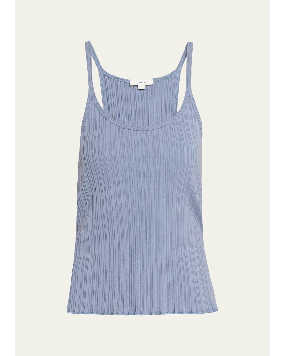 Variegated Rib Tank Top