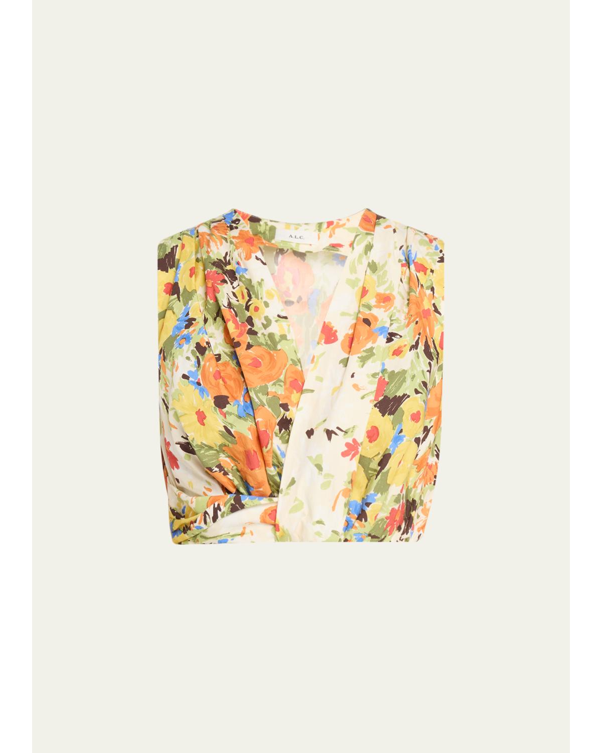 Brooklyn Floral Crop Top