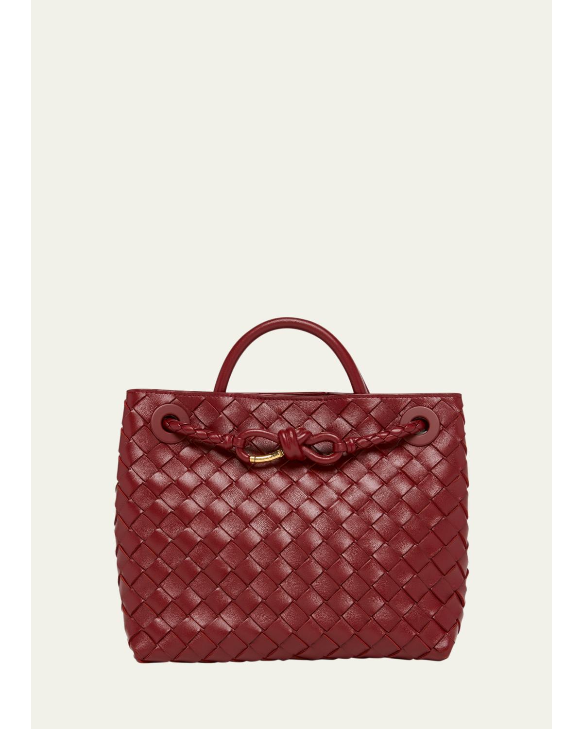 Andiamo Small Leather Tote Bag