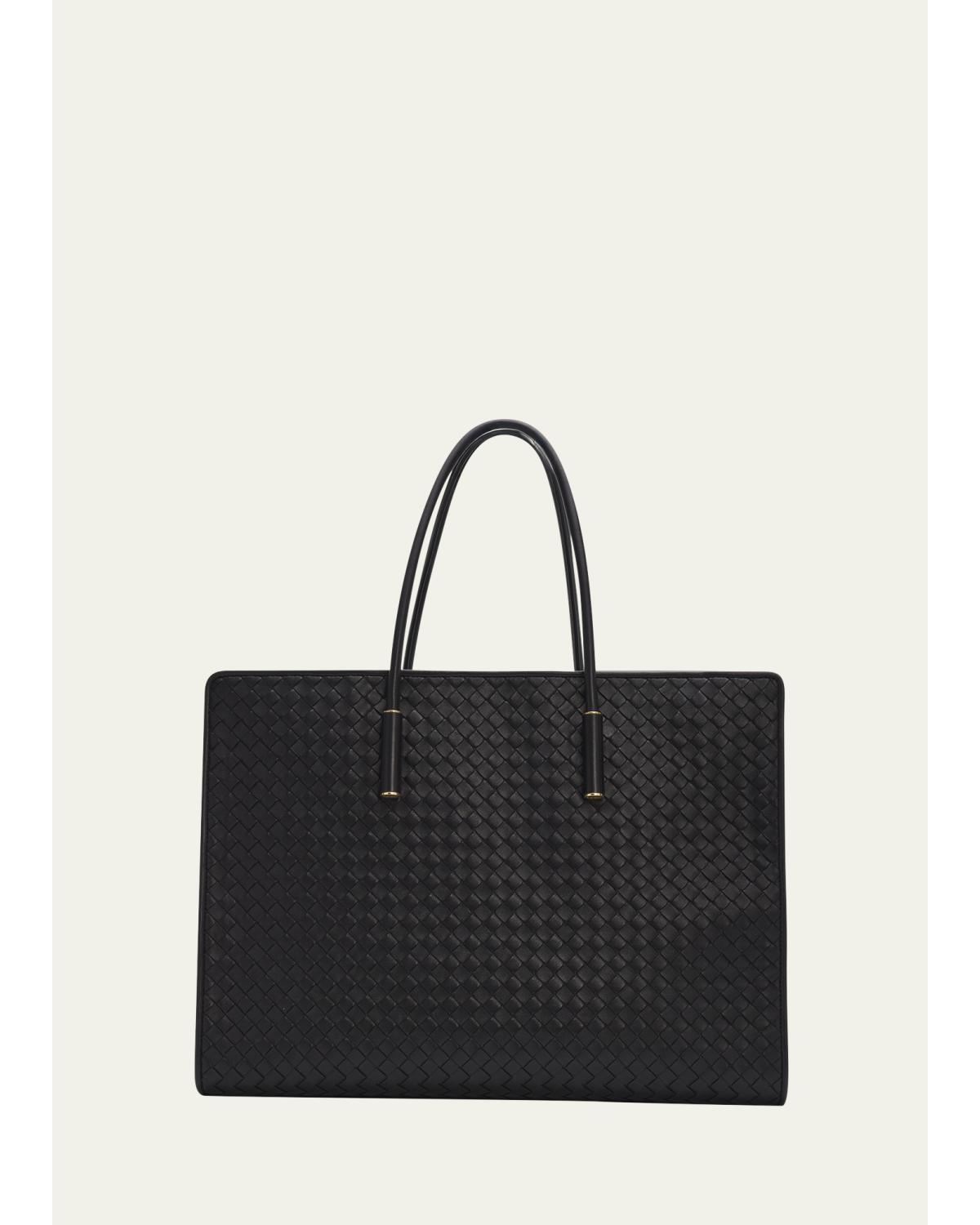 Barbara Large Leather Tote Bag